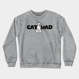 Cat Dad Crewneck Sweatshirt